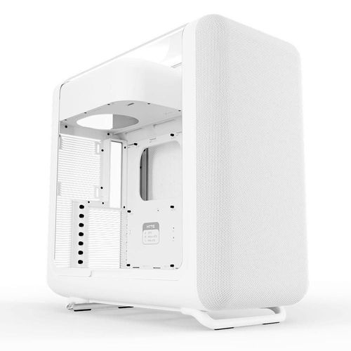 Gabinete gamer hyte x50 e-atx usb-c blanco