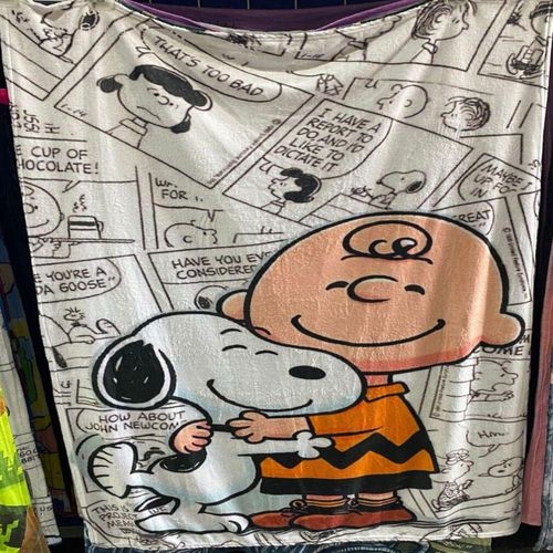Exclusiva! Cobija Frazada Ultra Suave Snoopy Charlie Brown