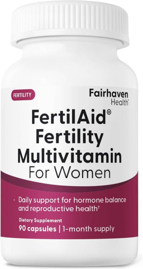 Fairhaven Health Fertilaid For Women Fertilidad 90 Cápsulas Sin Sabor