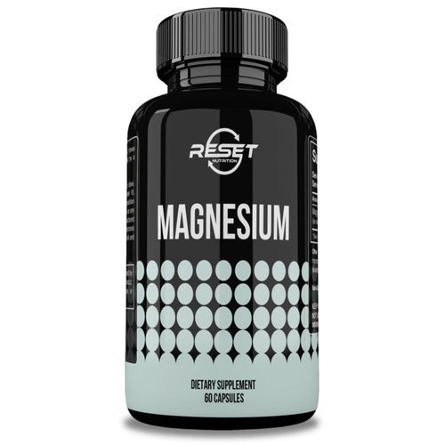 Reset Nutrition Magnesio Relajación Muscular Energía 60cáps Sabor Sin sabor