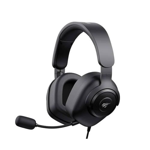 Audífonos Gamer Havit H2230D Diadema Micrófono Desmontable Negro