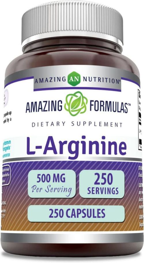 Amazing Formulas L-arginine Rendimiento Deportivo 250caps Sin Sabor