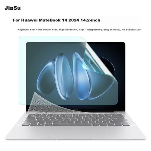 Juego De Protección Para Laptop Jiasu Huawei Matebook 14 2024 Transparente