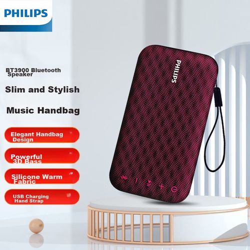 Bocina PHILIPS BT3900 Bluetooth Morado