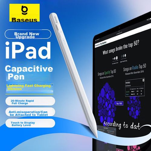 Lápiz Baseus para iPad 2024 Blanco
