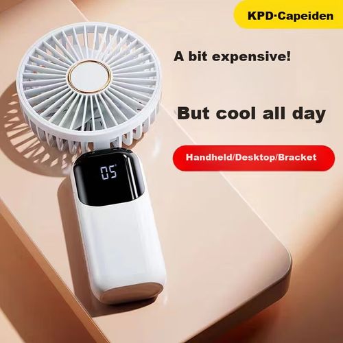 Ventilador KPD F01i Blanco Recargable