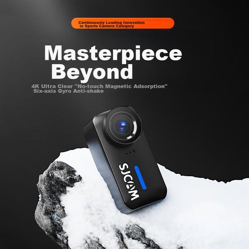 Cámara de acción SJCAM C110+ graba en 4K con batería de 1050mAh conectividad WiFi