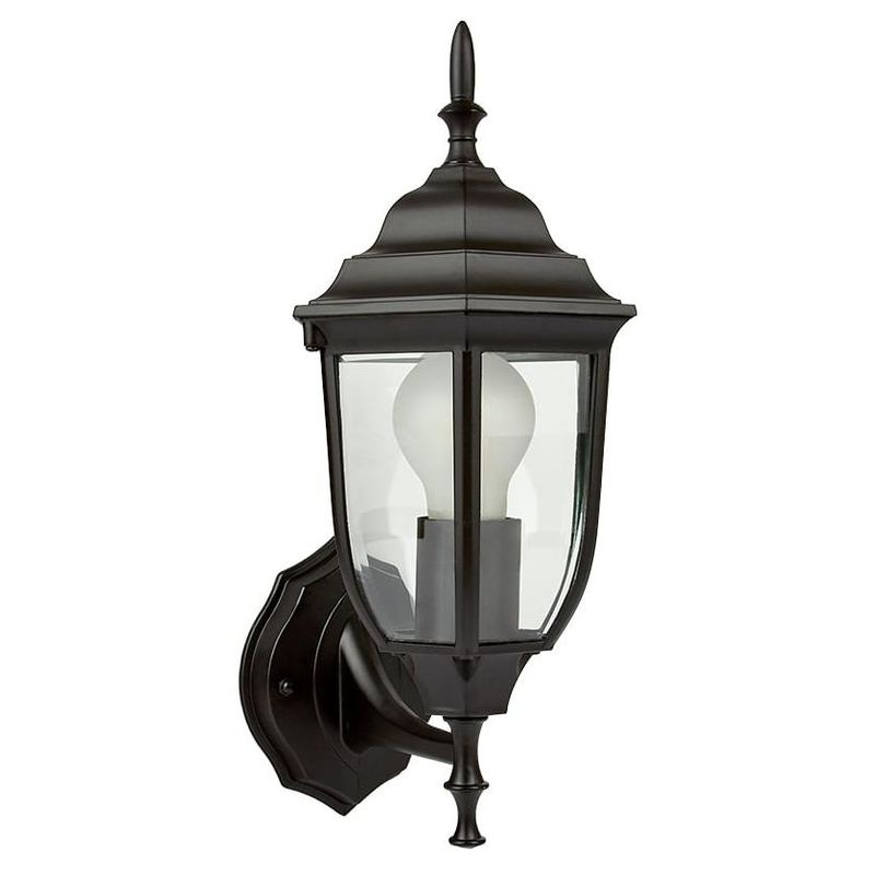 Farol A Pared Salermo Arbotante Exterior 19w Negro