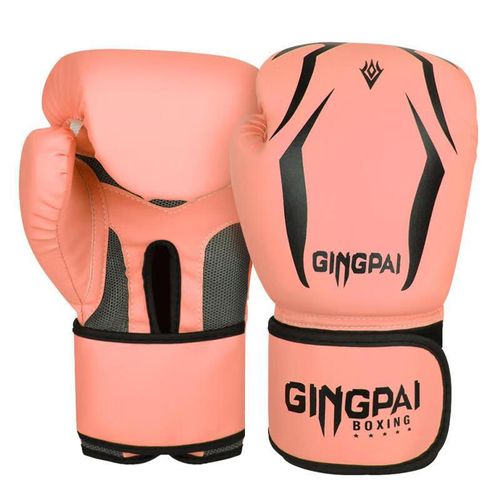 Guantes de Box para hombres y mujeres 6oz, naranja