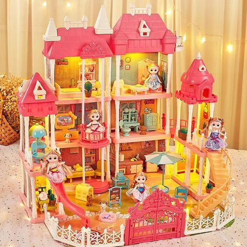 Casa de princesas de ensueño para niñas