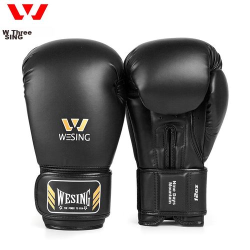 Guantes de Box para hombres y mujeres 8oz,color negro