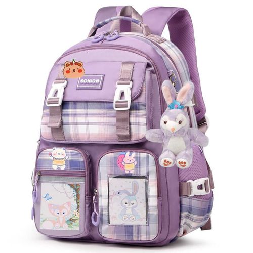 Mochila infantil Edison Inventor 2260-2s de poliéster Púrpura para niña