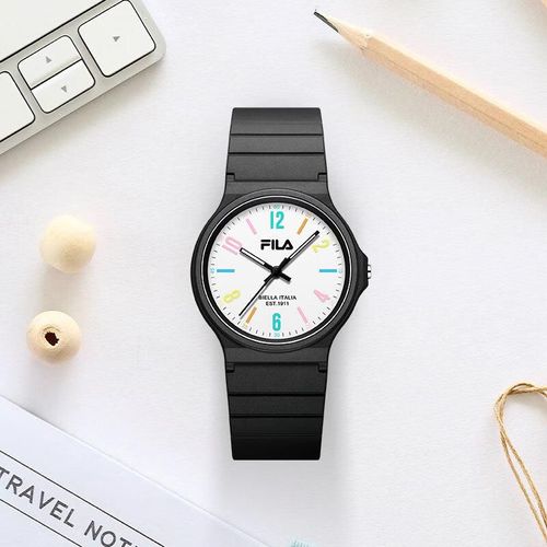 Reloj Fila 12 Cuarzo Resistente Al Agua 30M Para Niños Y Niñas