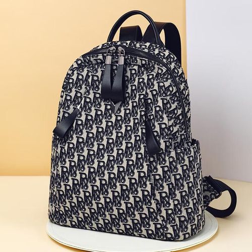 Mochila casual YUYULA FASHION de lona Negro para mujer