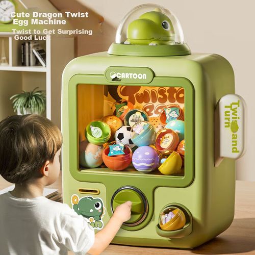 Máquina de Gashapon AOZHIJIA 10 piezas de plástico para niños