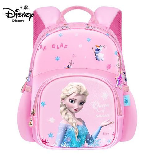 Mochila infantil Disney Elsa FP8358A de poliéster Rosa para niña