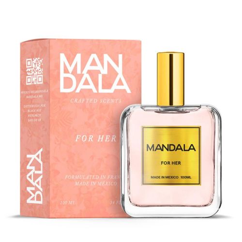 Mandala Perfume Mujer 100ml Concentrado Fresco Crimson Romance Rosa Naranja