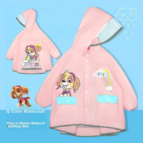 Impermeable PAW PATROL (4084) PA1768D con espacio para mochila L para niña