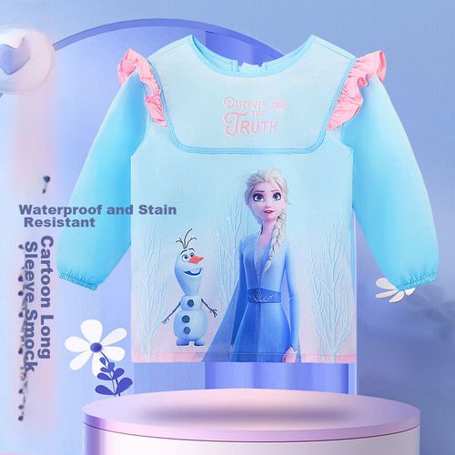 Babero DISNEY (533) ZF36259-F3 rosa/azul impermeable L para niña