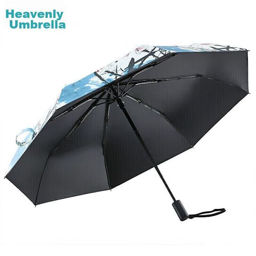 Paraguas automático - Cielo - Negro