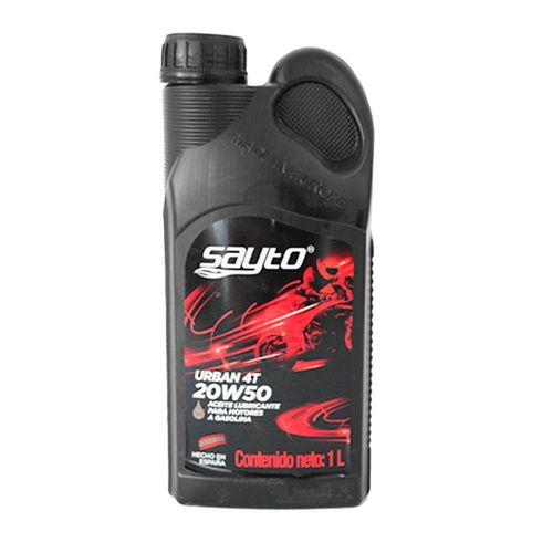 Aceite para moto sayto 4t-1l 20w50 mineral urban