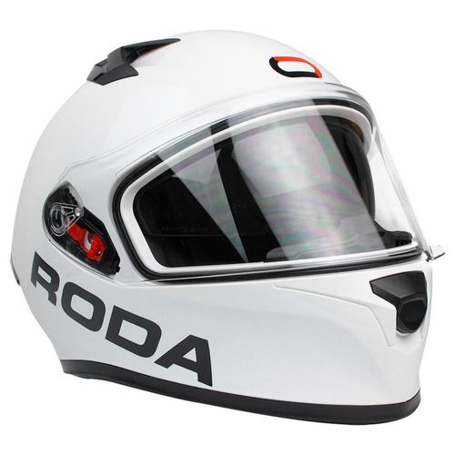 Casco roda course cerrado blanco xl