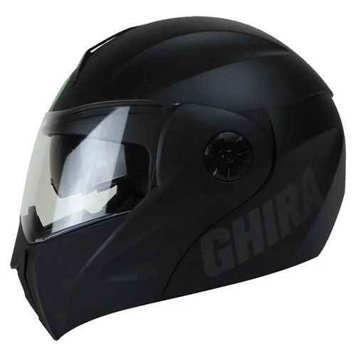 Casco para moto abatible certificado talla l negro ghira
