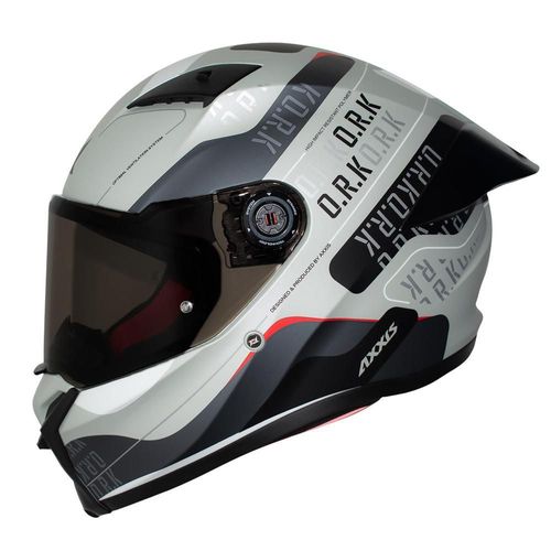 Casco integral fenix gris doble certificacion talla xxl