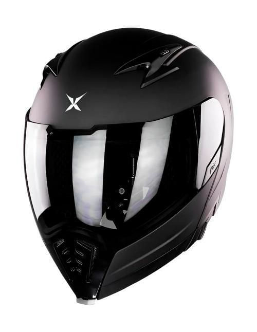 Casco Abatible Para Moto Kov Latin Icon Negro Mate Ece2206