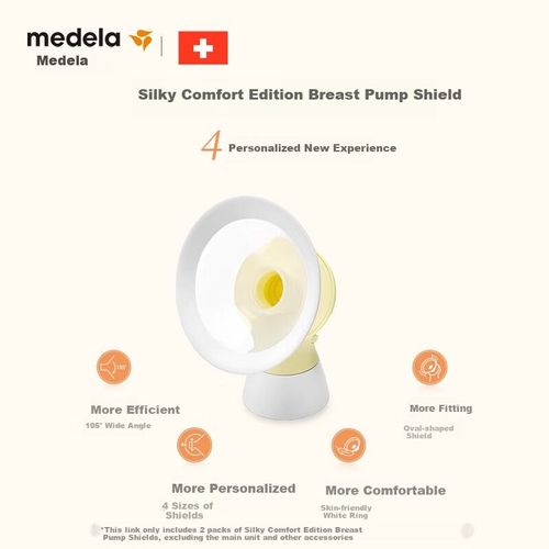 Bomba eléctrica Medela para extracción de leche 30 mm 2pz