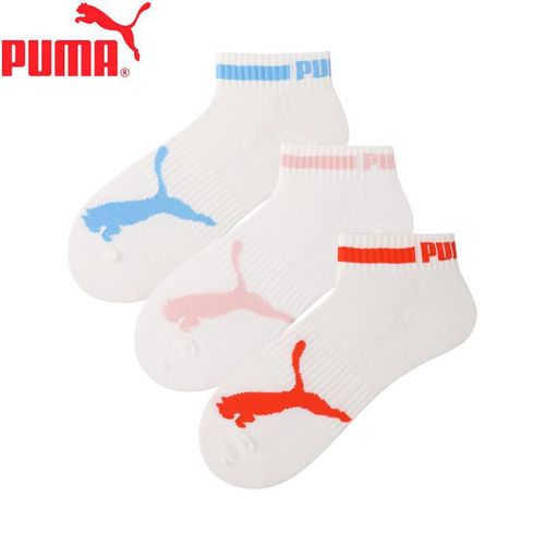Calcetas Puma Tobilleros 3 Pares Blanco