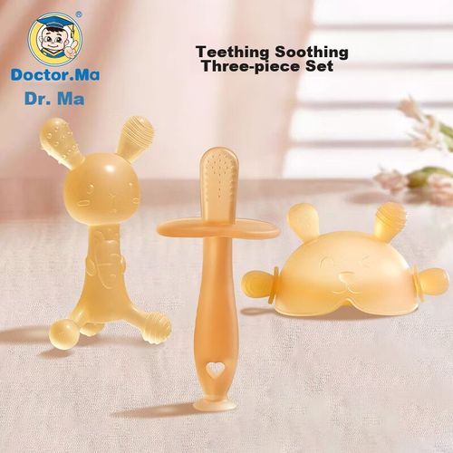 Set Mordederas Doctor Ma 3pz para bebé