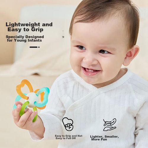 Mordedera y Sonajero Doctor MA Manhattan para bebé