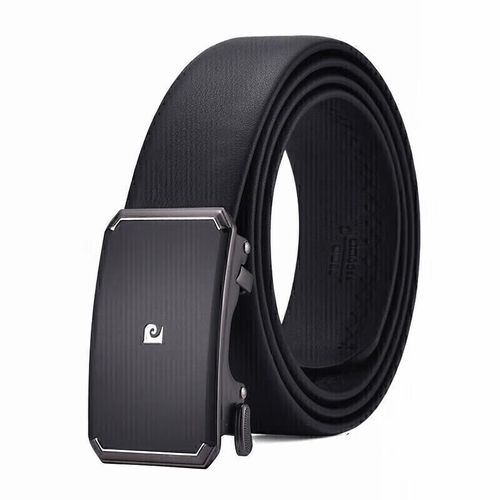 Cinturón Pierre Cardin Aste Negro Para Hombre