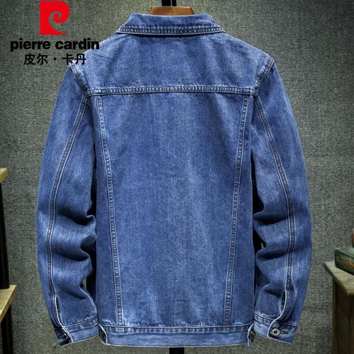 Chamarra Pierre Cardin Denim Azul Oscuro para hombre