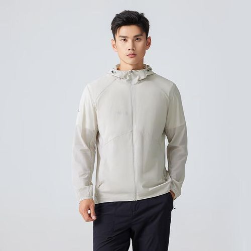 Chamarra rompevientos Pioneer Camp Beige para hombre