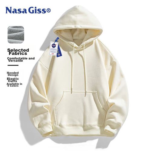 Sudadera NASA GISS corte holgado Marfil unisex