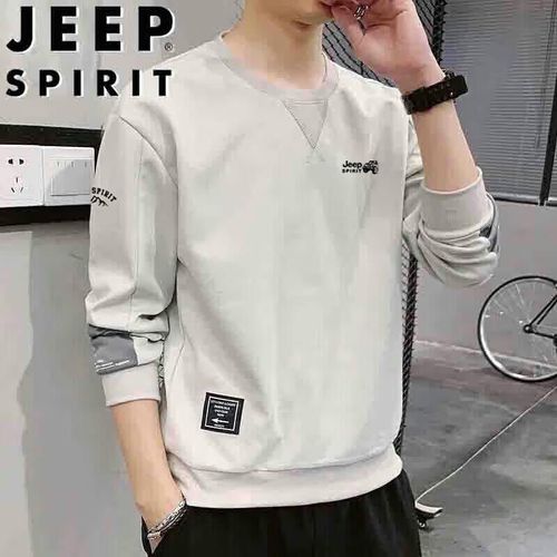Suéter JEEP SPIRIT  gris claro para hombre