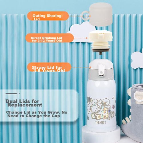 Taza térmica THERMOS TCKA Amarillo Infantil