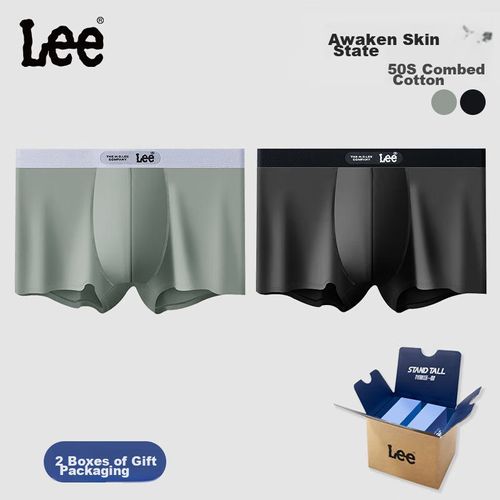 Boxers LEE algodón 2pzas Para hombre