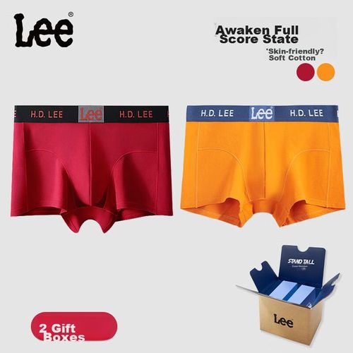 Boxers LEE de algodón 2pzas Para hombre