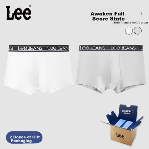 Boxers LEE de algodón 2pzas Para hombre