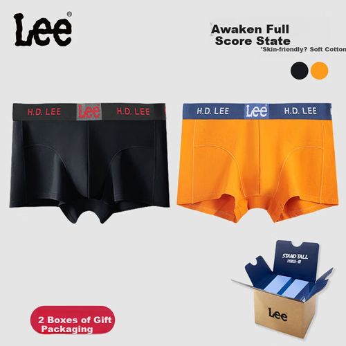 Boxers LEE de algodón 2pzas Para hombre