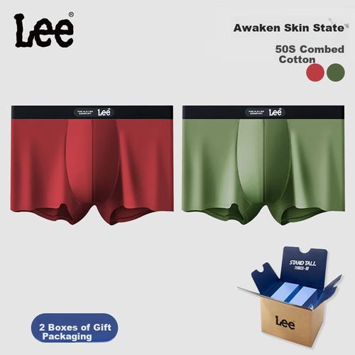 Boxers LEE algodón 2pzas Para hombre