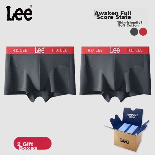 Boxers LEE de algodón 2pzas Para hombre