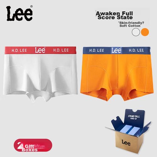 Boxers LEE de algodón 2pzas Para hombre