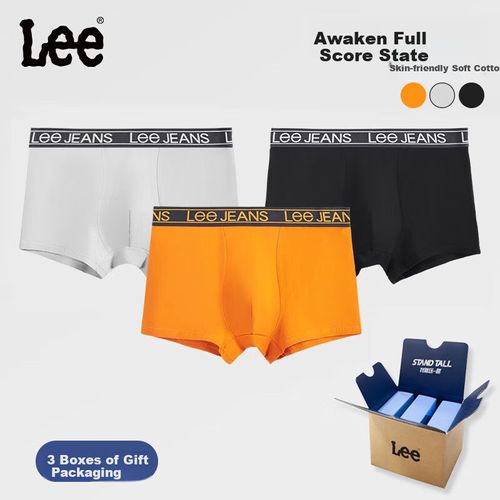 Boxers LEE de algodón 3pzas para hombre