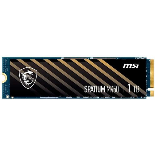 Unidad de estado solido ssd m.2 1tb msi spatium 3400/2400mbs