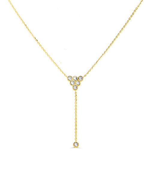 GARGANTILLA DE ORO AMARILLO Y BLANCO 14K (42 CM + EXT 3 CM) (6 MM)