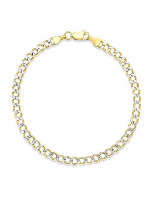 Pulsera Oro 14K Elegancia Y Sofisticación 38MO-1X1-21P